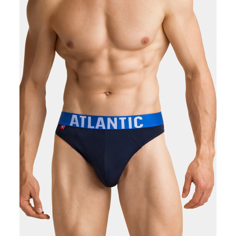 Pánské slipy ATLANTIC Sport 3Pack - modré