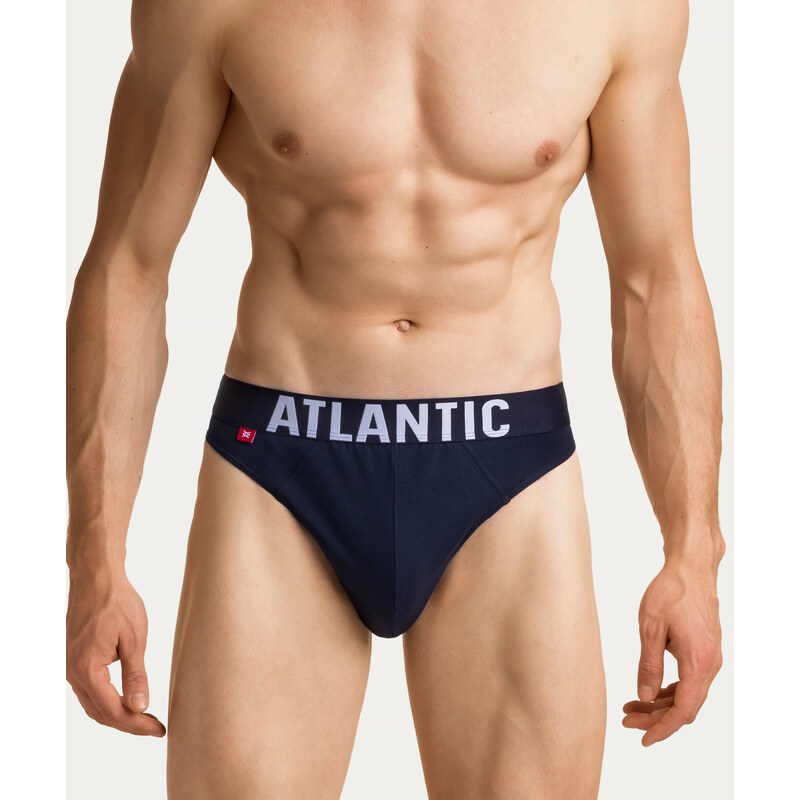 Pánské slipy ATLANTIC Sport 3Pack - modré