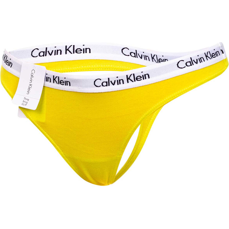 Calvin Klein Underwear Calvin Klein Spodní prádlo Tanga 0000D1617E Neon Yellow