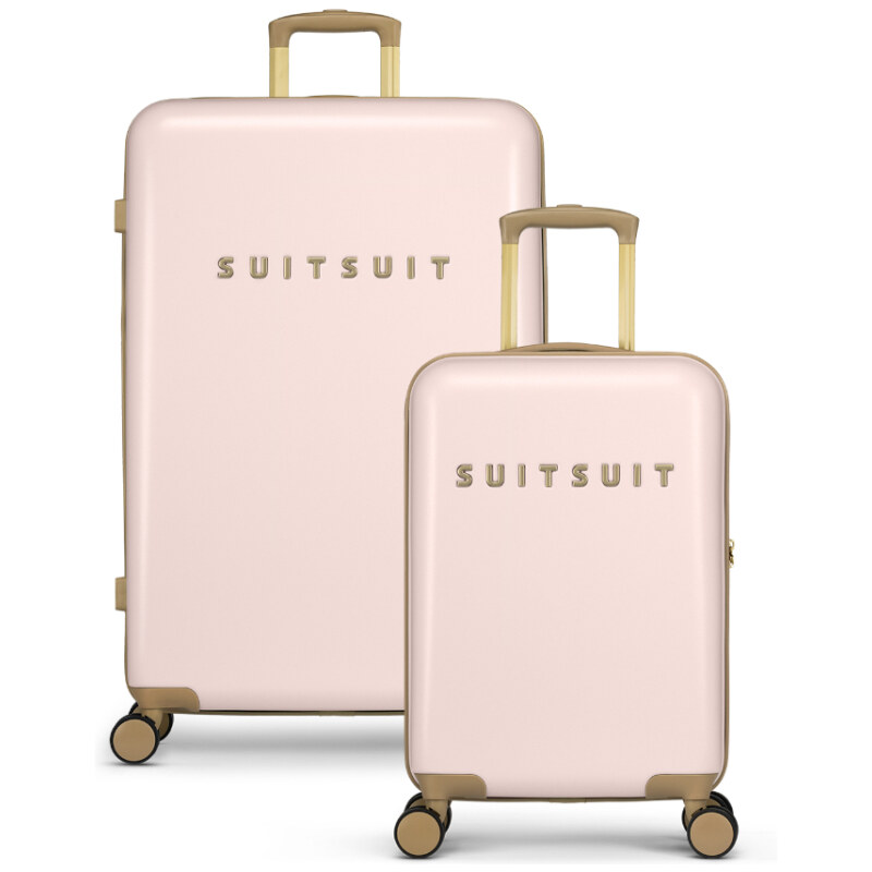 SUITSUIT Fusion Duo Set cestovních kufrů 77/55 cm Rose Pearl