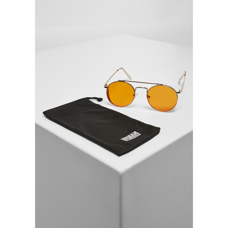 Urban Classics Accessoires Sluneční brýle Chios zlatá/oranžová