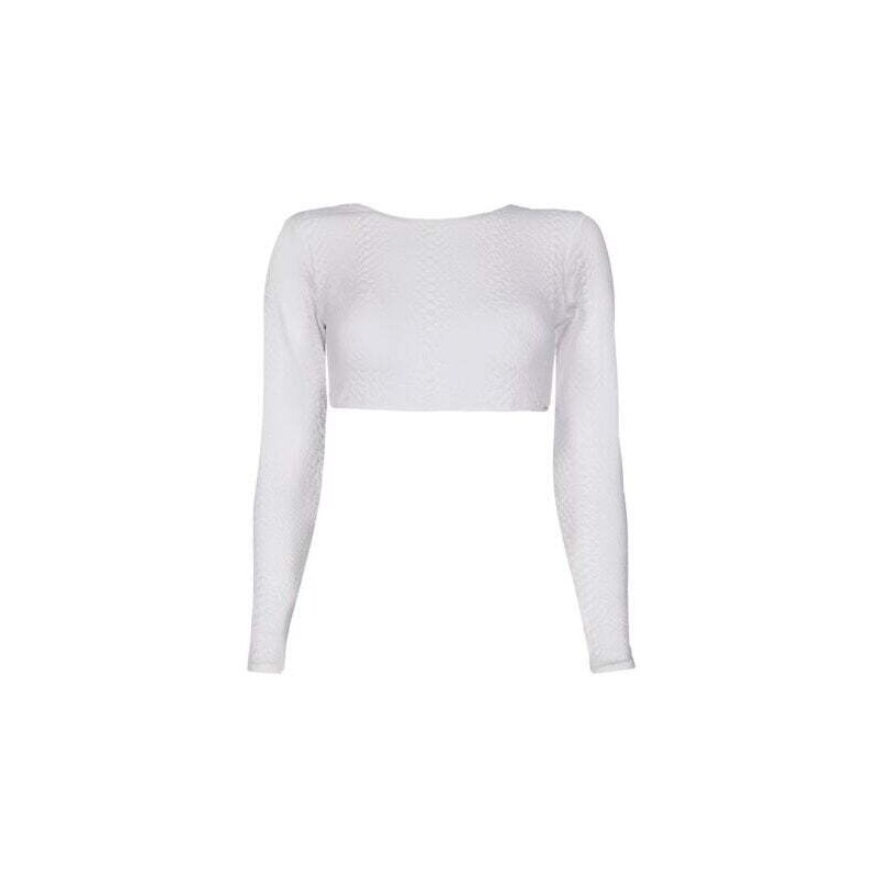 Plavky Barts OCTAVIE CROP TOP White