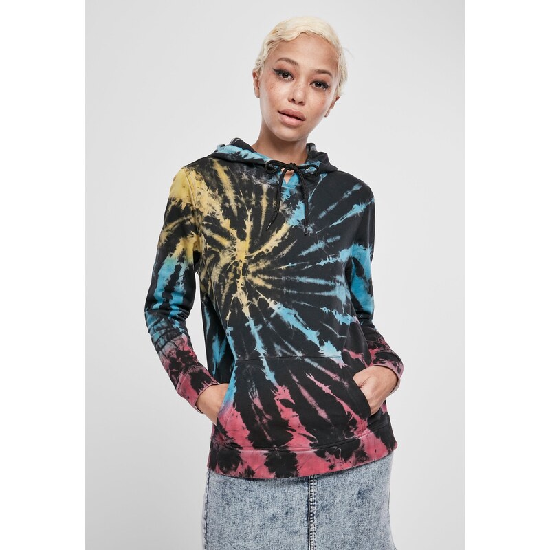 Urban Classics Dámská kravata Dye Hoody černá