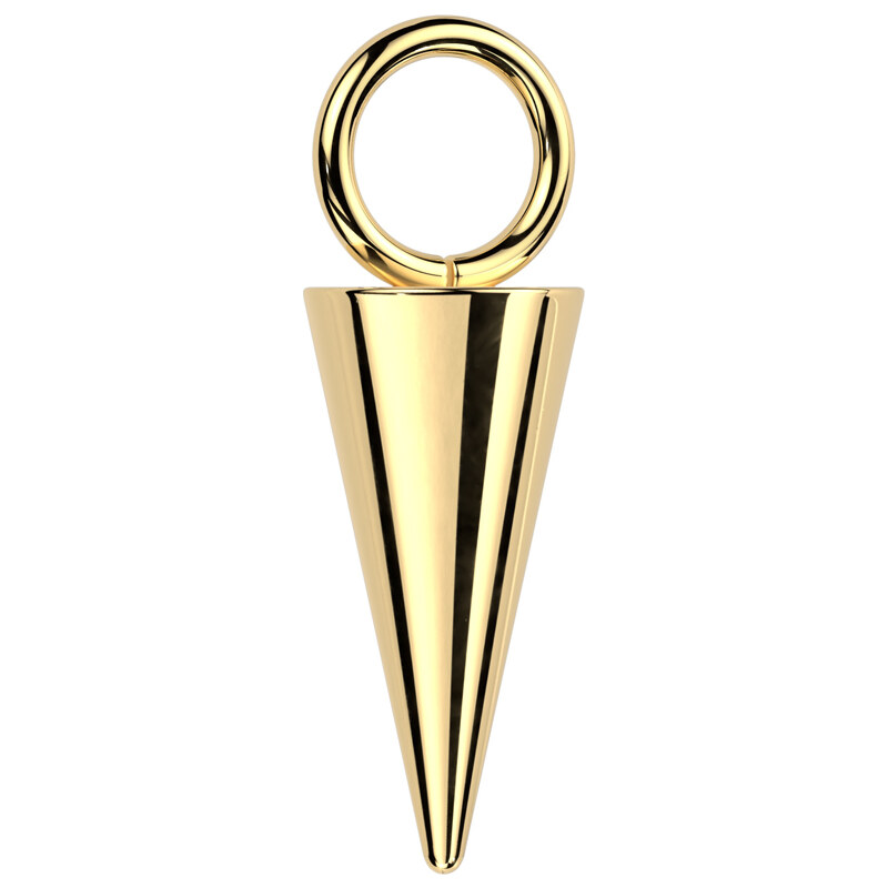 Atreya Titanová ozdoba - přívěsek hrot k zavěšení na piercing Mark 87639724