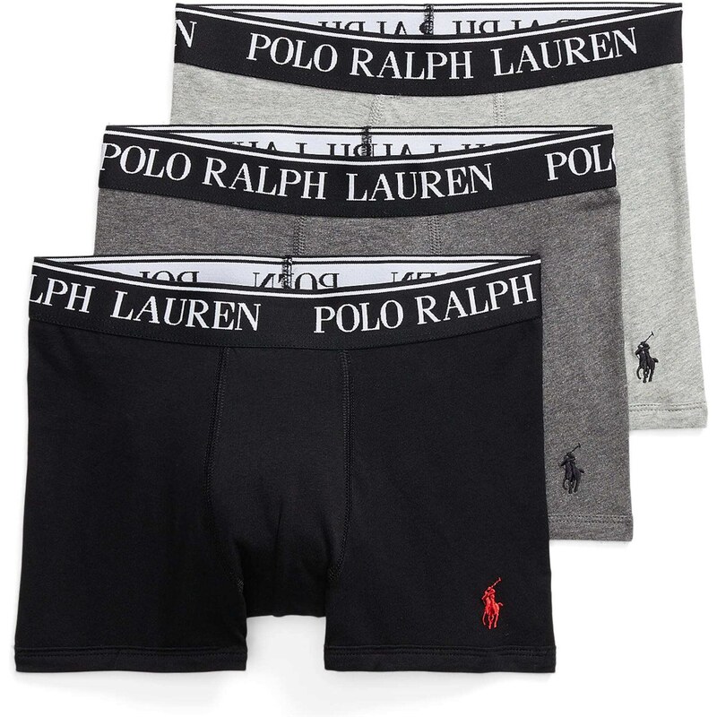 Polo Ralph Lauren Spodní prádlo šedá / šedý melír / černá / bílá