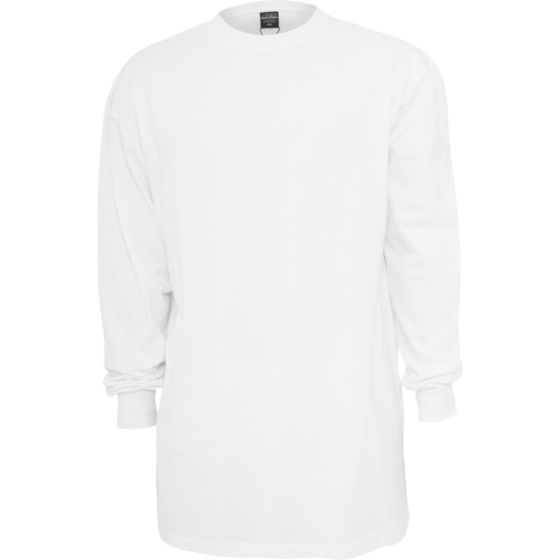 UC Men Vysoké tričko L/S bílé