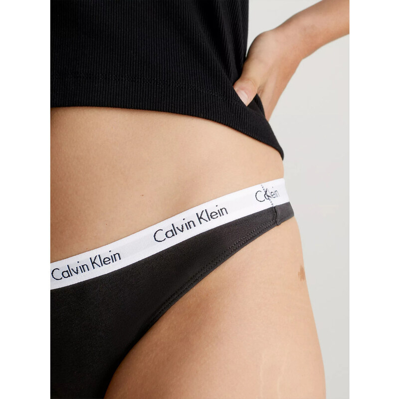 Dámské spodní prádlo THONG 3PK 000QD5145EMMV - Calvin Klein