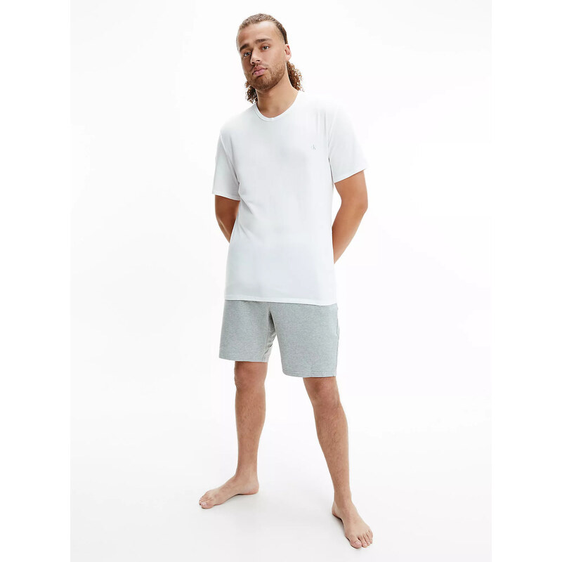 Pánské spodní prádlo S/S CREW NECK 2PK 000NB2221A100 - Calvin Klein