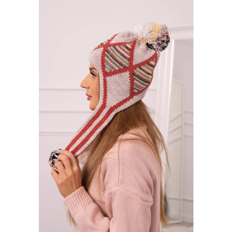 Dámská klapka na uši Eunika model 18751839 - K-Fashion