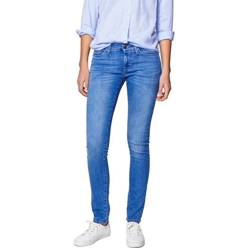 Gant Audrey Ruffed Blue Strecth Jeans