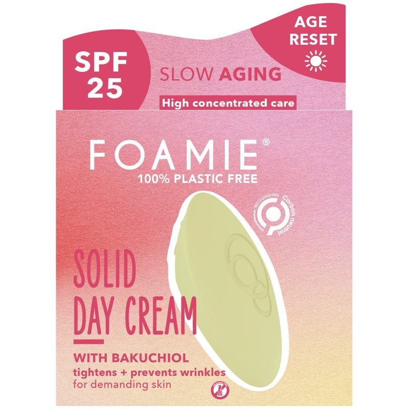 Foamie Denní krém proti předčasnému stárnutí pleti Age Reset (Solid Day Cream) 35 g