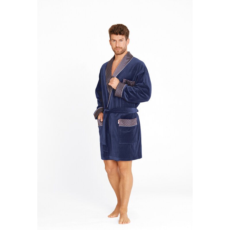 Bathrobe De Lafense 772 Bonjour short M-2XL men's jeans 063