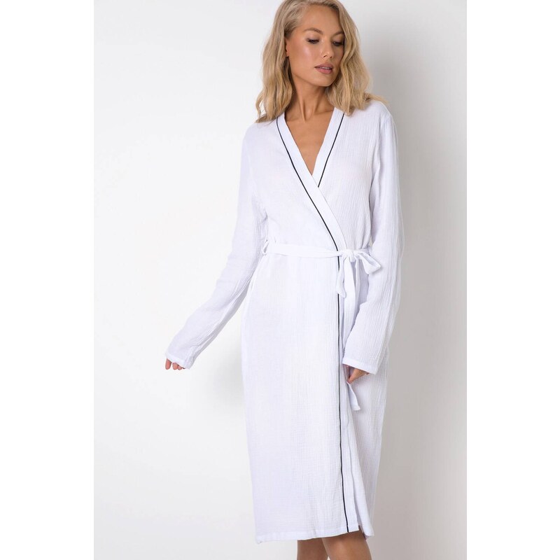 Bathrobe Aruelle Miriam XS-XL white