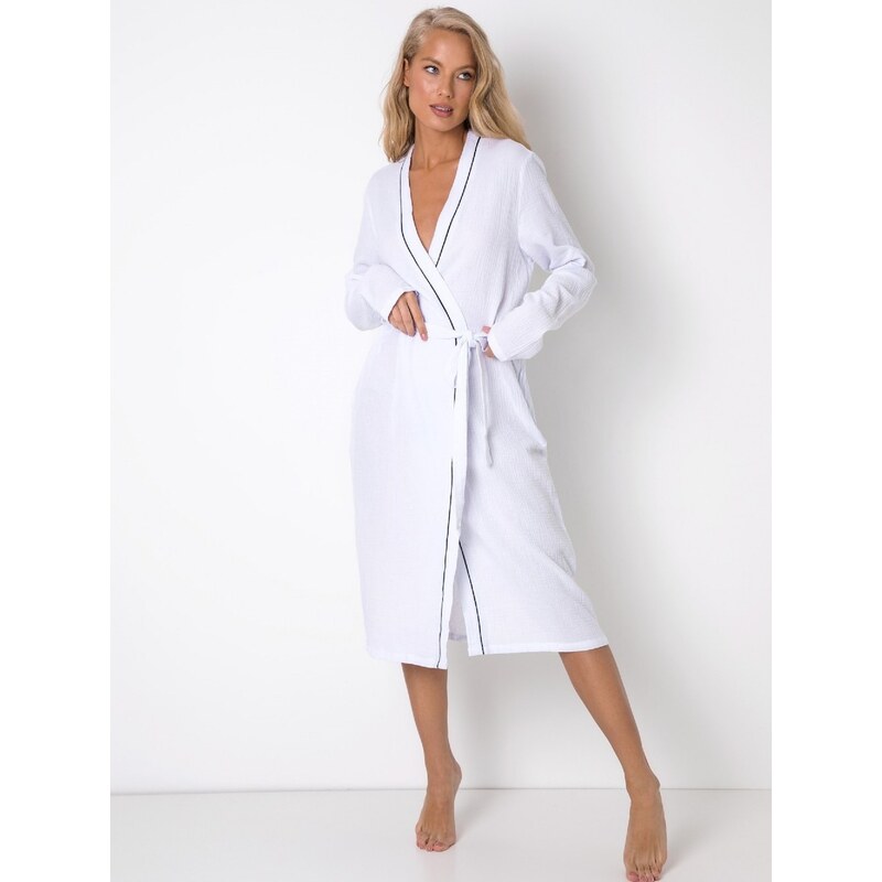 Bathrobe Aruelle Miriam XS-XL white