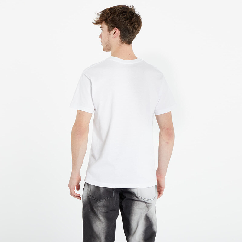 Pánské tričko PLEASURES Crumble T-Shirt White