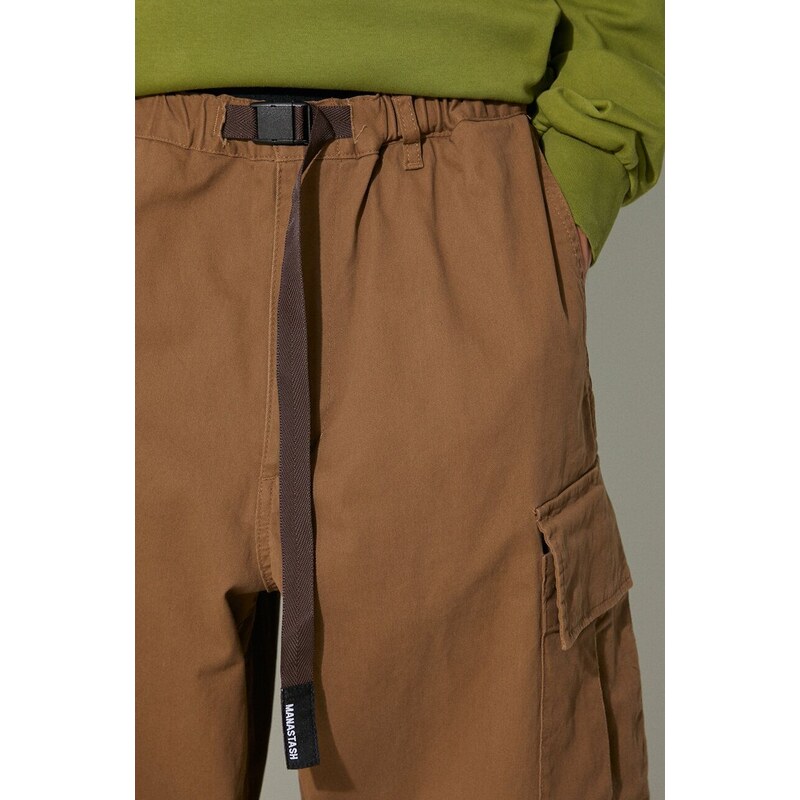 Kalhoty Manastash Flex Climber Cargo Pant pánské, hnědá barva, jednoduché, 7923910003