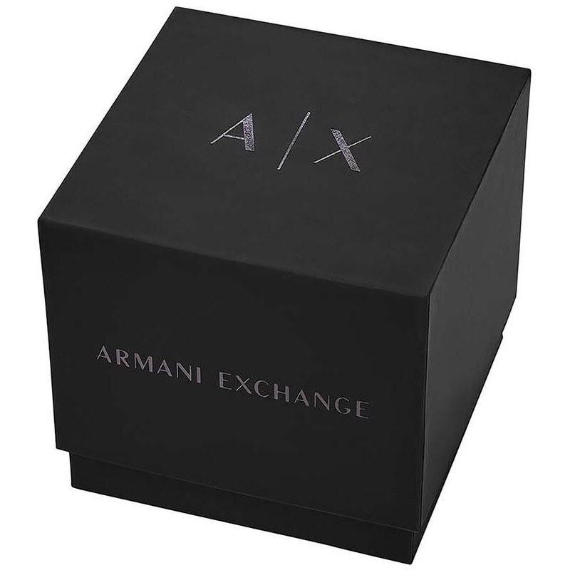 Hodinky Armani Exchange stříbrná barva