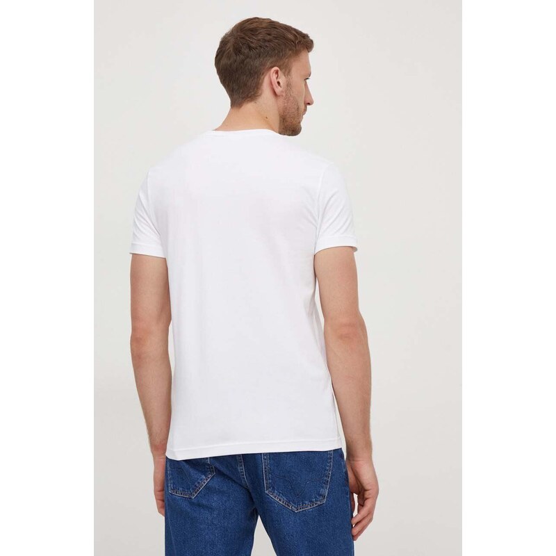 Tričko Calvin Klein bílá barva