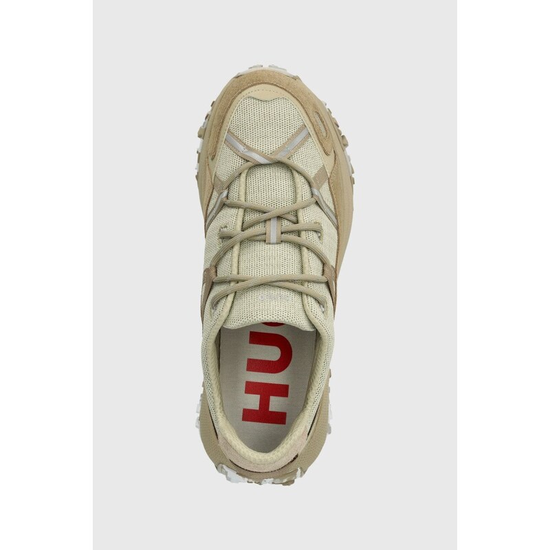 Sneakers boty HUGO GO1ST béžová barva, 50510383