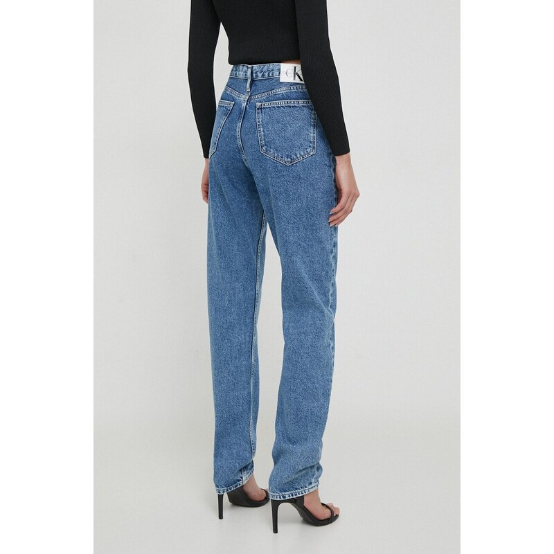 Džíny Calvin Klein Jeans dámské, high waist