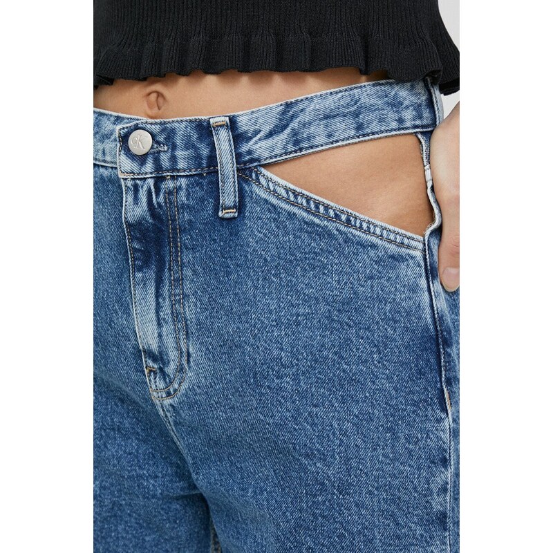 Džíny Calvin Klein Jeans dámské, high waist