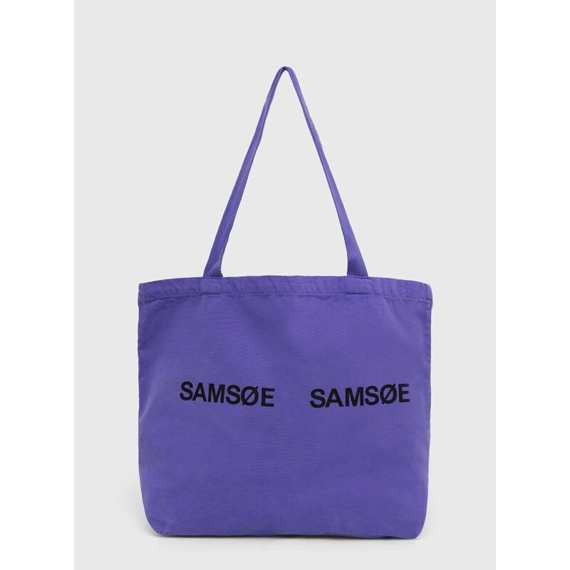 Kabelka Samsoe Samsoe FRINKA fialová barva, F20300113