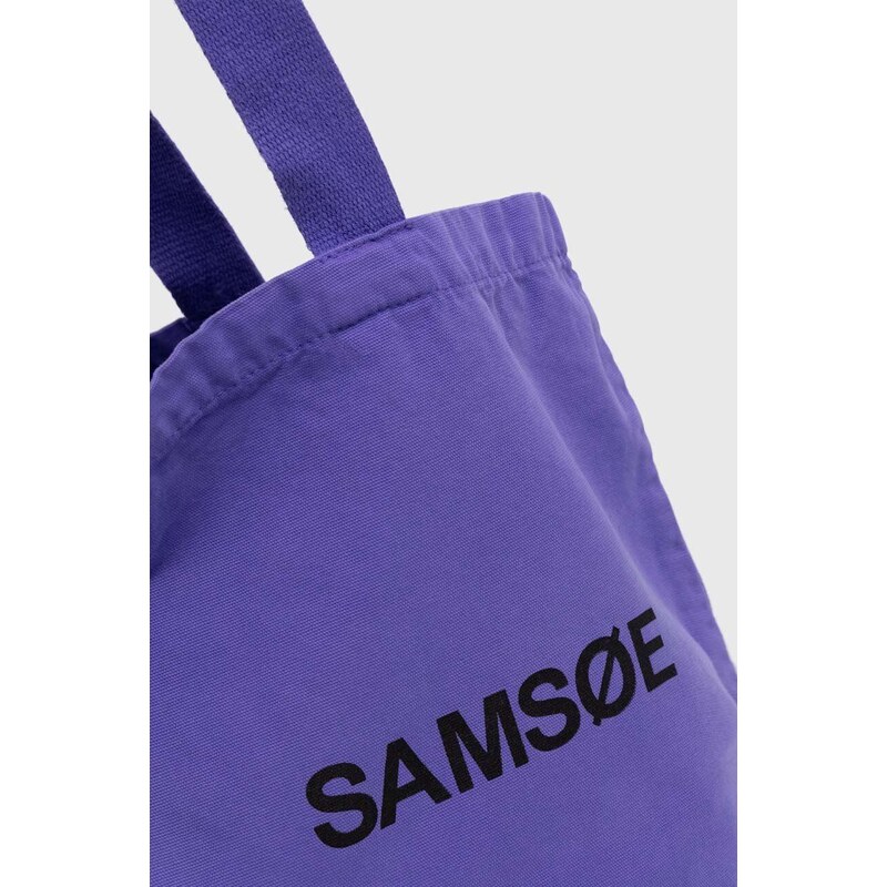 Kabelka Samsoe Samsoe FRINKA fialová barva, F20300113