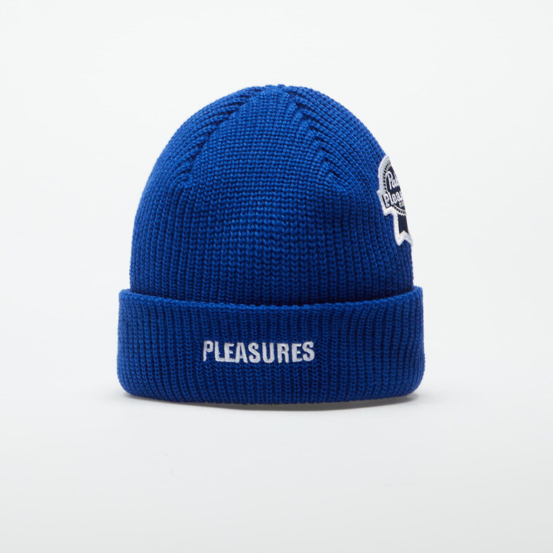 Čepice PLEASURES PBR Beanie Royal Blue