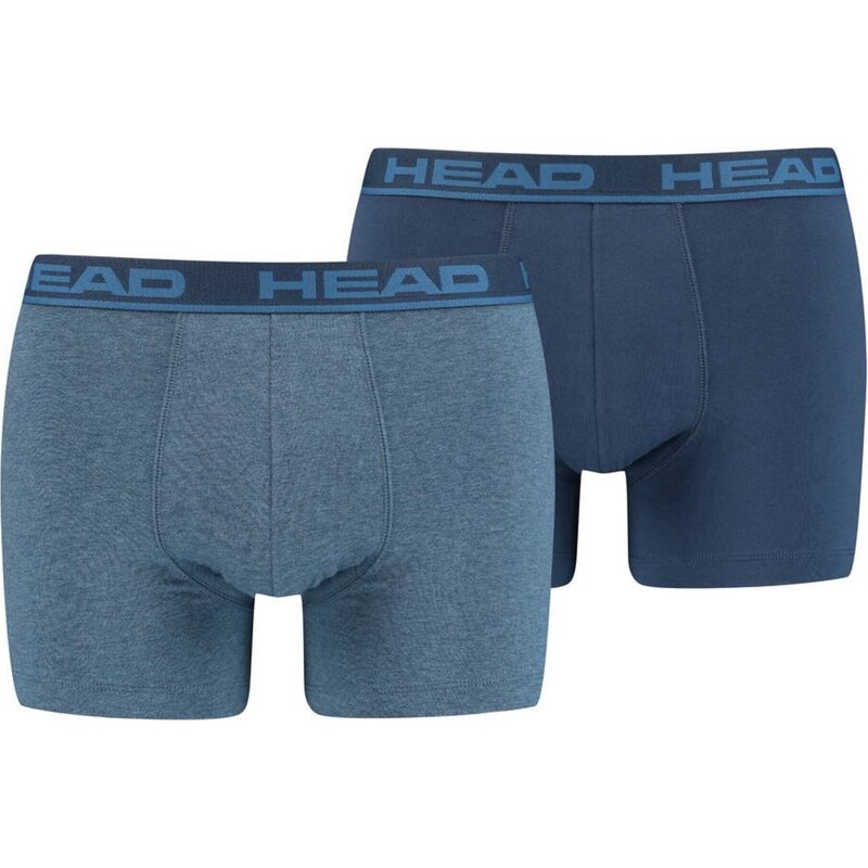 HEAD Boxerky modrá / marine modrá / kouřově modrá