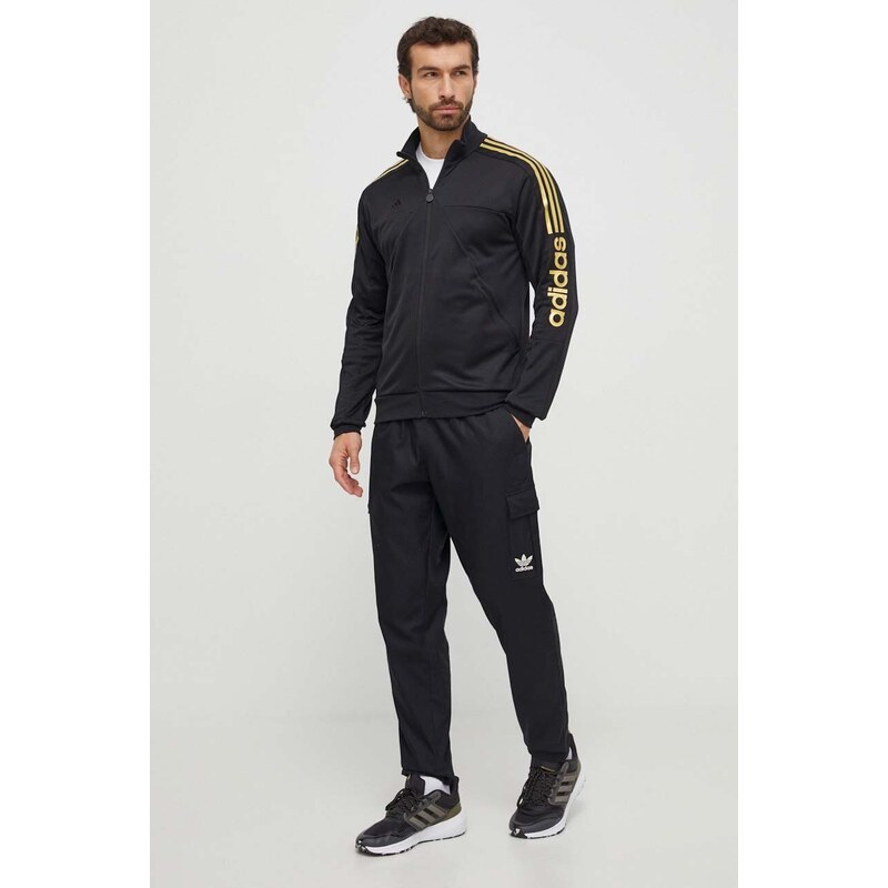 Bavlněné tričko adidas bílá barva, s potiskem, IW8835