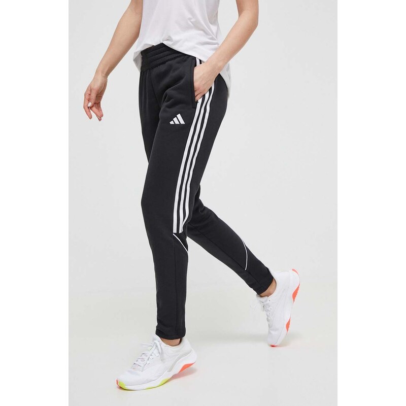 Tréninkové kalhoty adidas Performance Tiro 23 League černá barva, s aplikací, HS3608