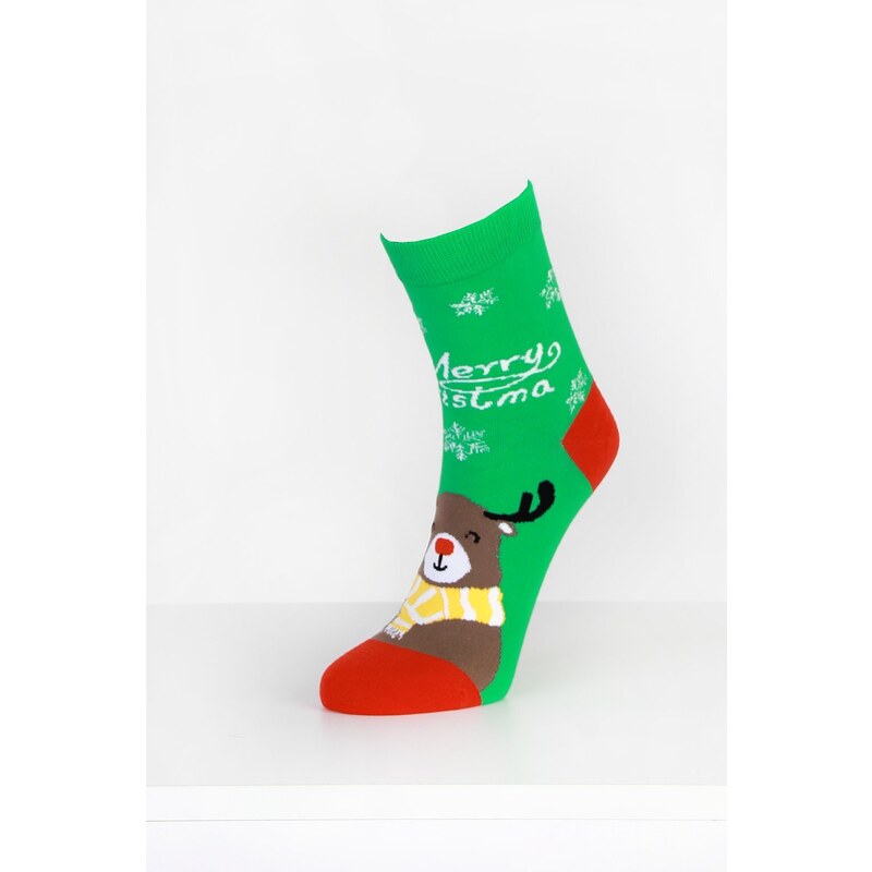 Aura.via Vánoční ponožky SNP9357GR