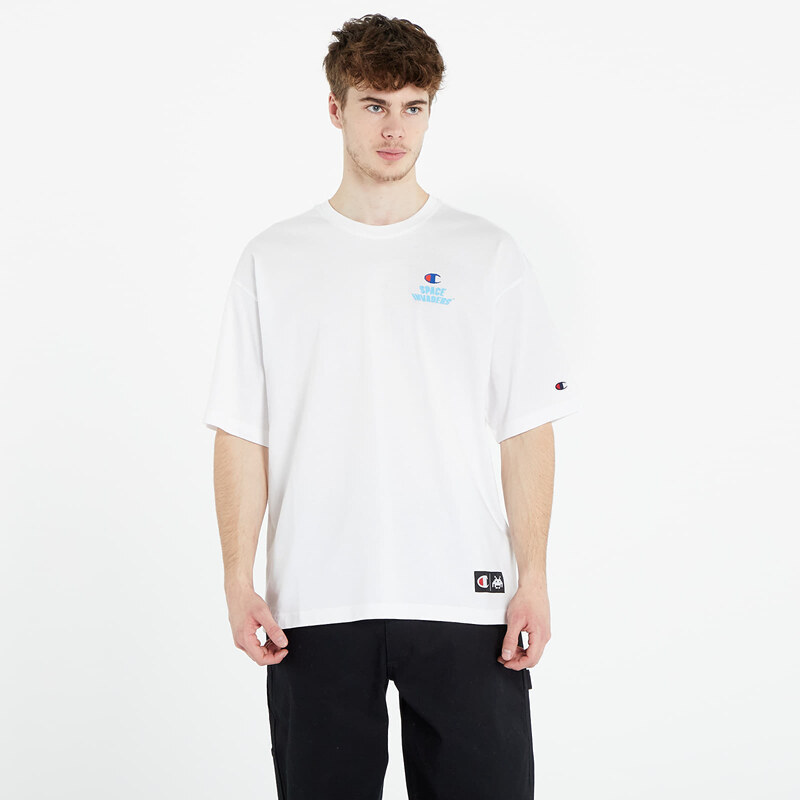 Pánské tričko Champion x Space Invaders Crewneck T-Shirt White