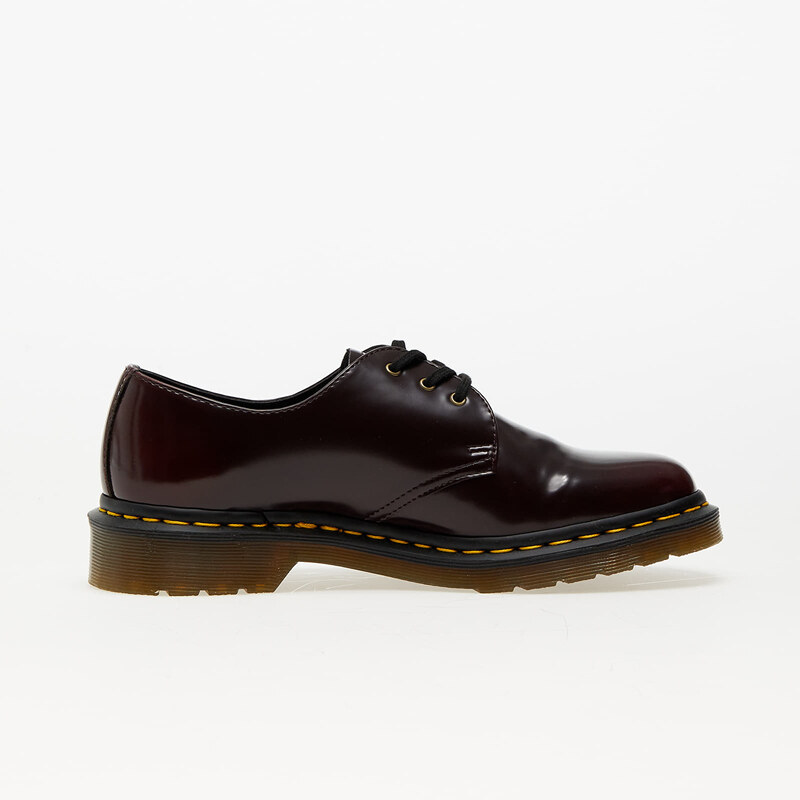 Dr. Martens Vegan 1461 3 Eye Shoe Cherry Red