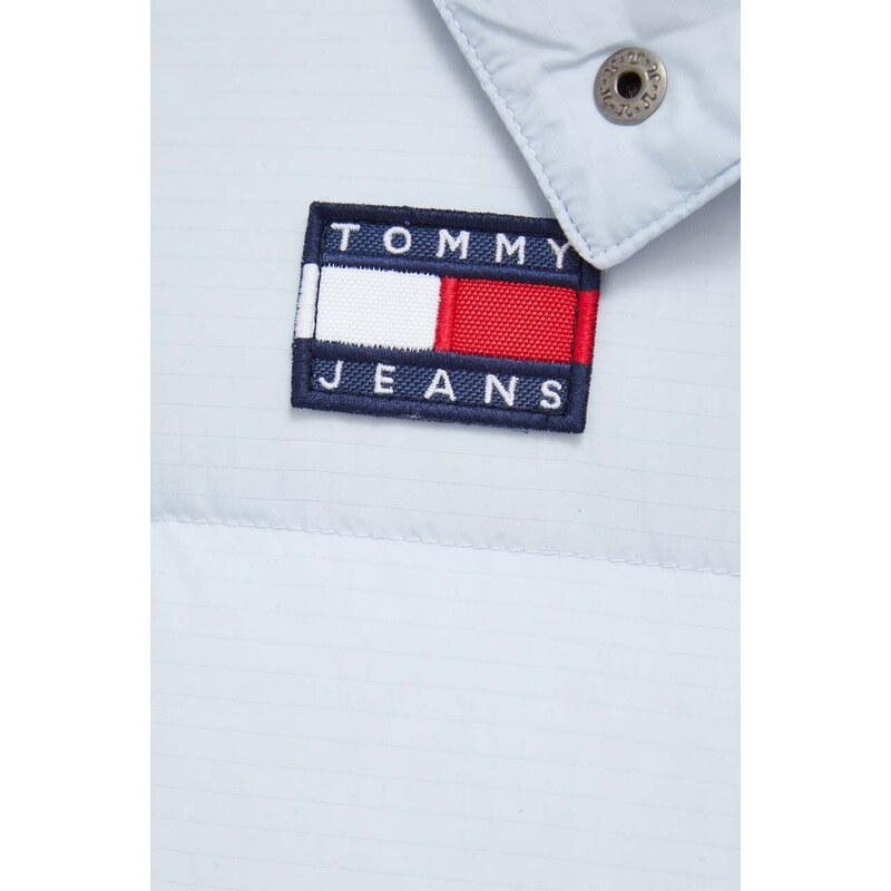 Péřová bunda Tommy Jeans dámská, zimní