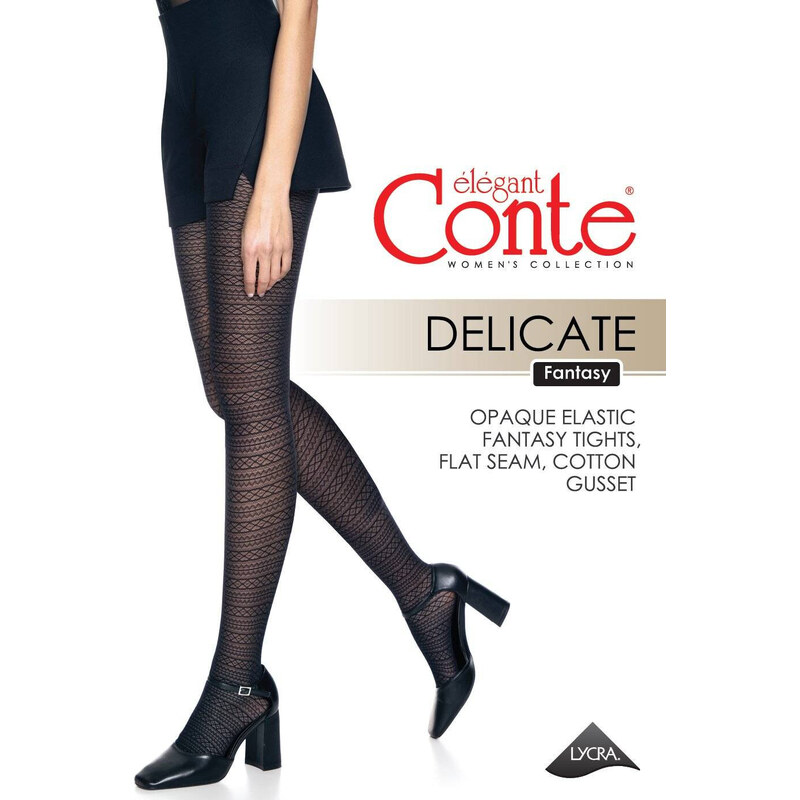 Dámské punčochové kalhoty CONTE Delicate Nero