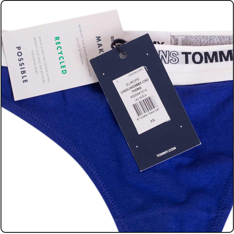 Tommy Hilfiger Jeans Tanga UW0UW03865C9D Cobalt