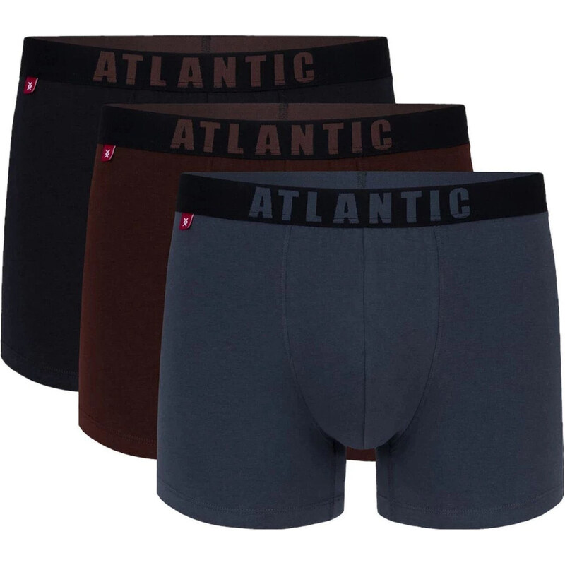 Pánské boxerky 3 pack 011/02 - Atlantic