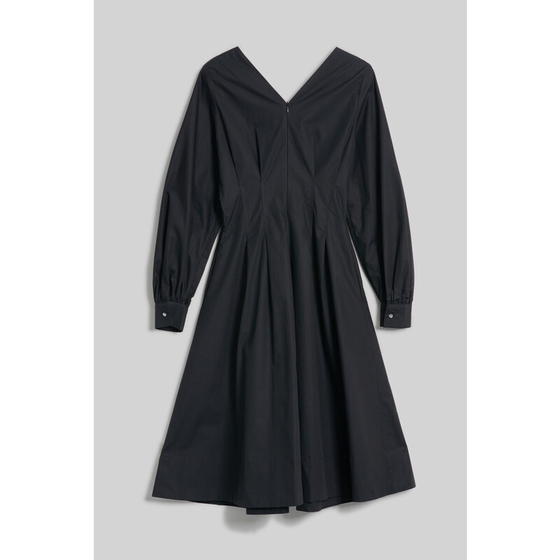 ŠATY KARL LAGERFELD ZIP FRONT SHIRT DRESS