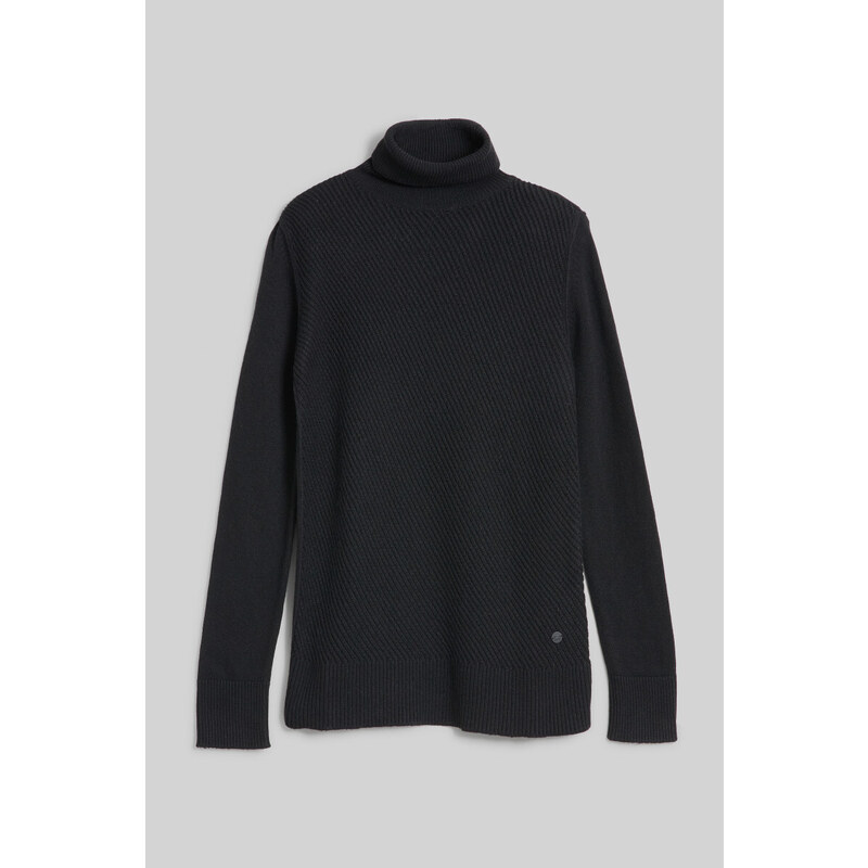 ROLÁK WOOLRICH DIAGONAL STITCH TURTLENECK