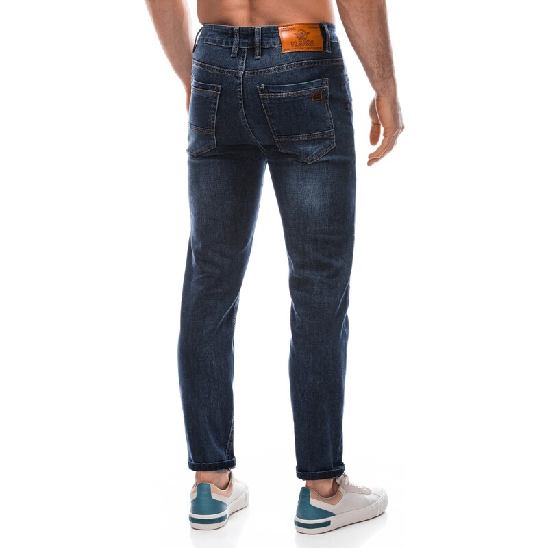 EDOTI Pánské džínové kalhoty 1439P - tmavě modré