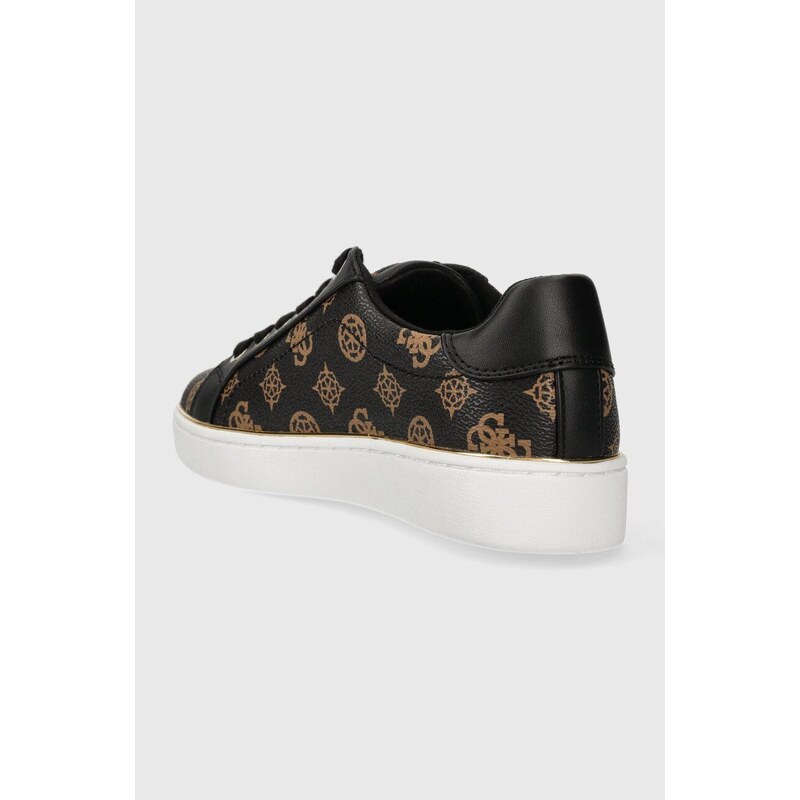 Sneakers boty Guess BECKIE10 černá barva, FLPB10 FAL12