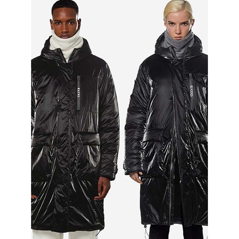 Bunda Rains Avalanche Parka 1540 BLACK černá barva, zimní