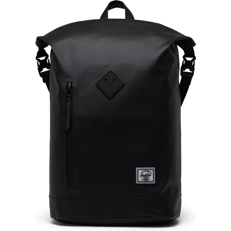 Herschel Roll Top Backpack Black 23l