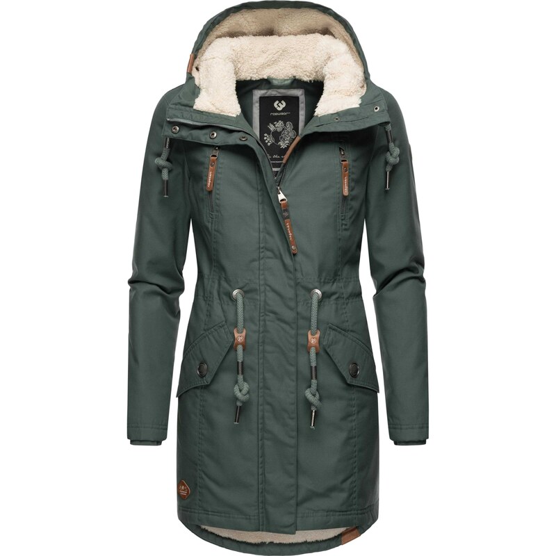 Ragwear Zimní parka Elsie zelená