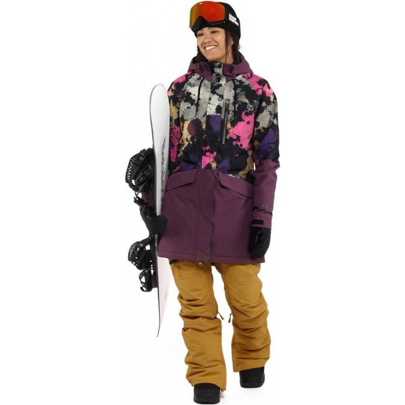 Zimní snowboardová dámská bunda Horsefeathers Pola II - fialová