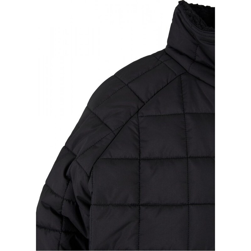 Dámský kabát Urban Classics Quilted - černý