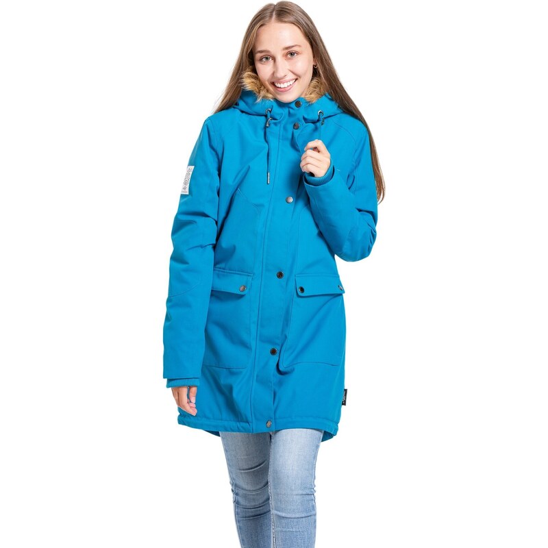 Meatfly dámská parka Amber Teal Blue | Modrá