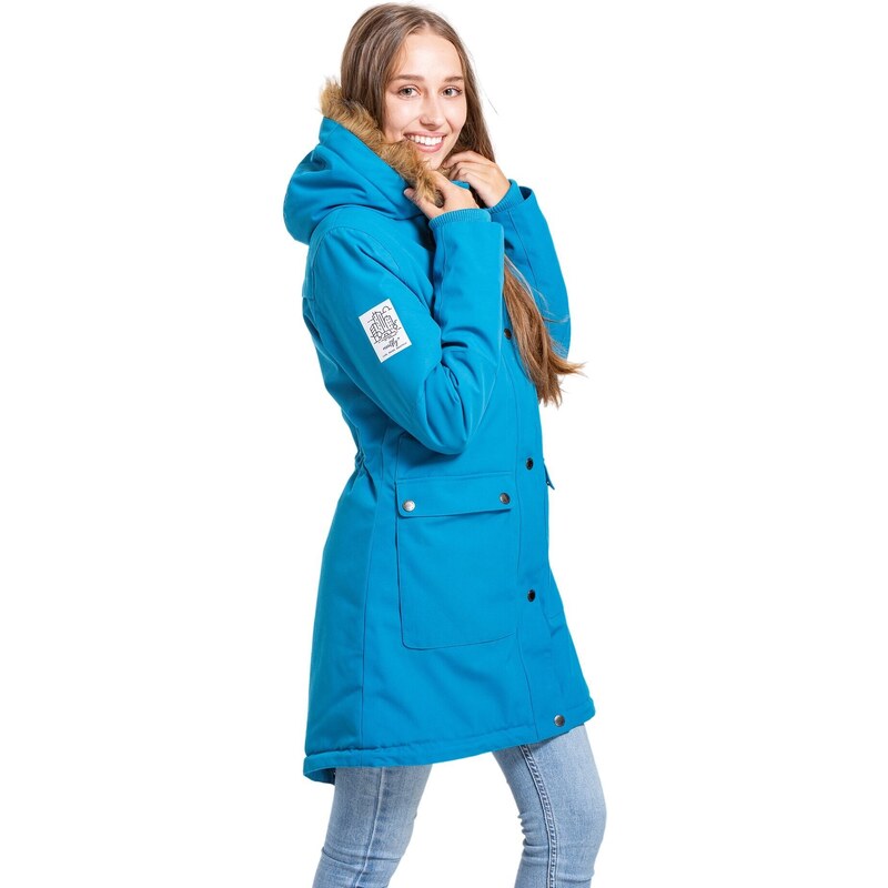 Meatfly dámská parka Amber Teal Blue | Modrá