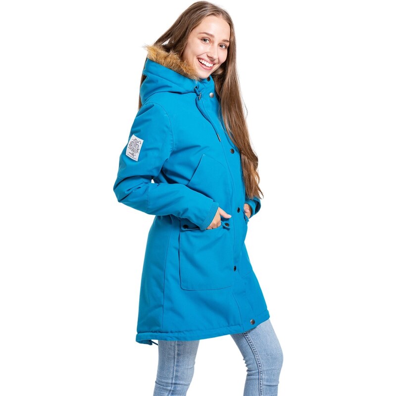 Meatfly dámská parka Amber Teal Blue | Modrá